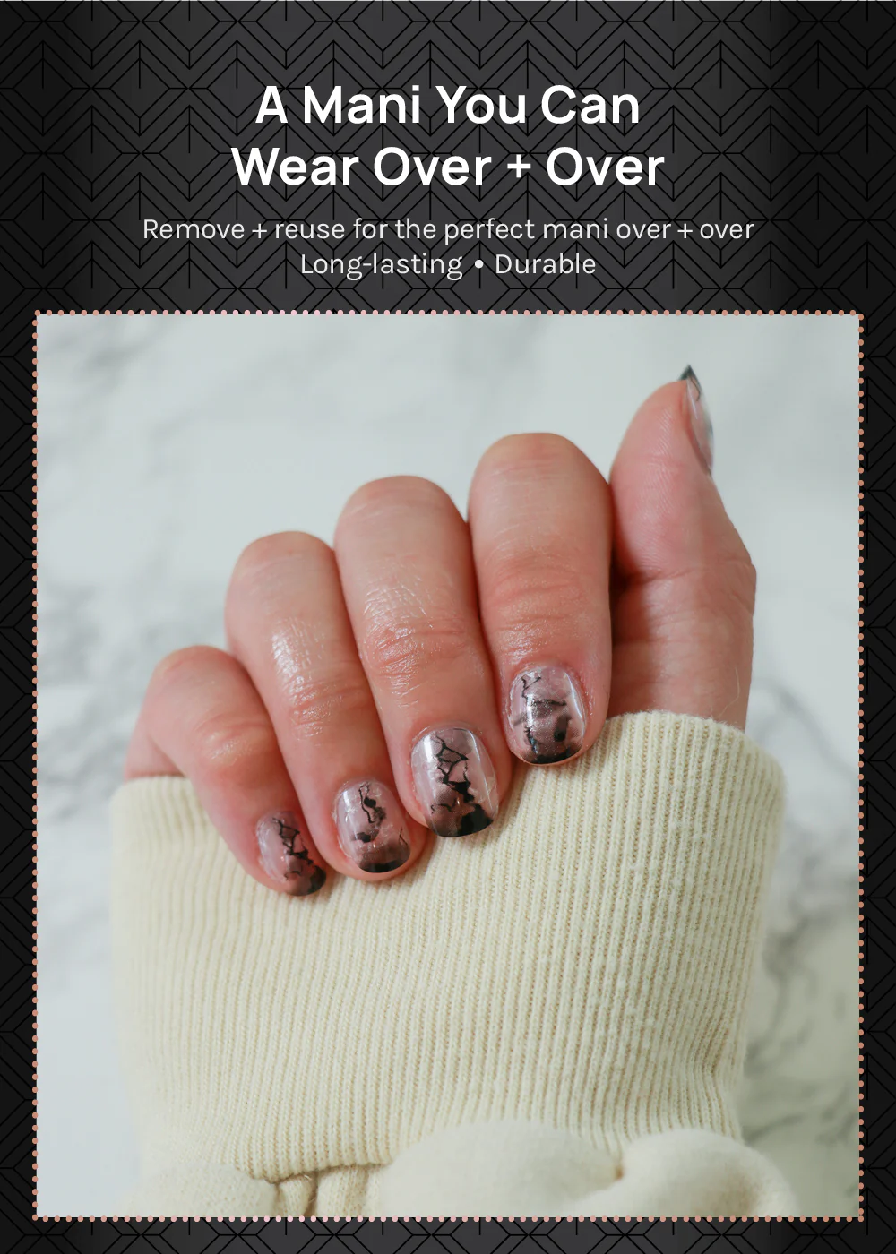 AOA Pro Press-On Nails: Dark Cloud - Image 2