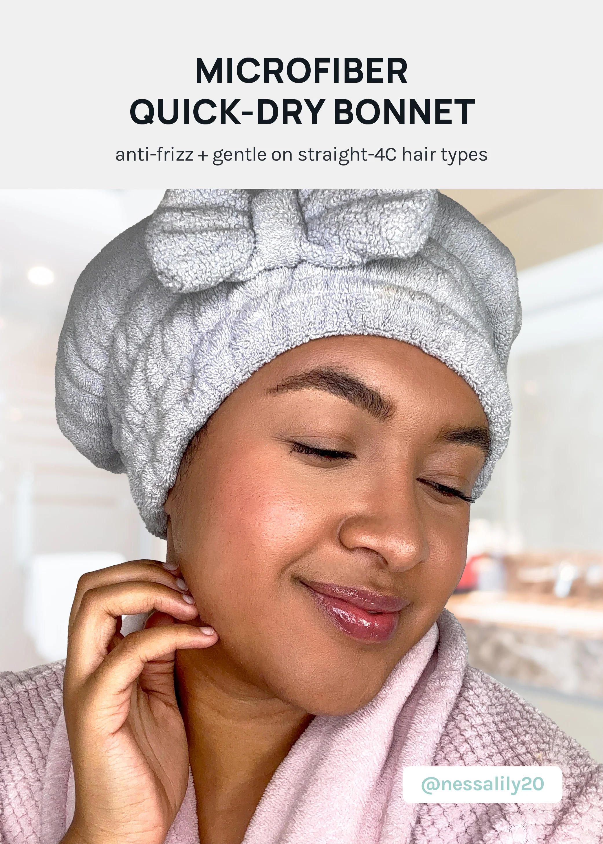 AOA Quick Drying Hair Bonnet - Image 2