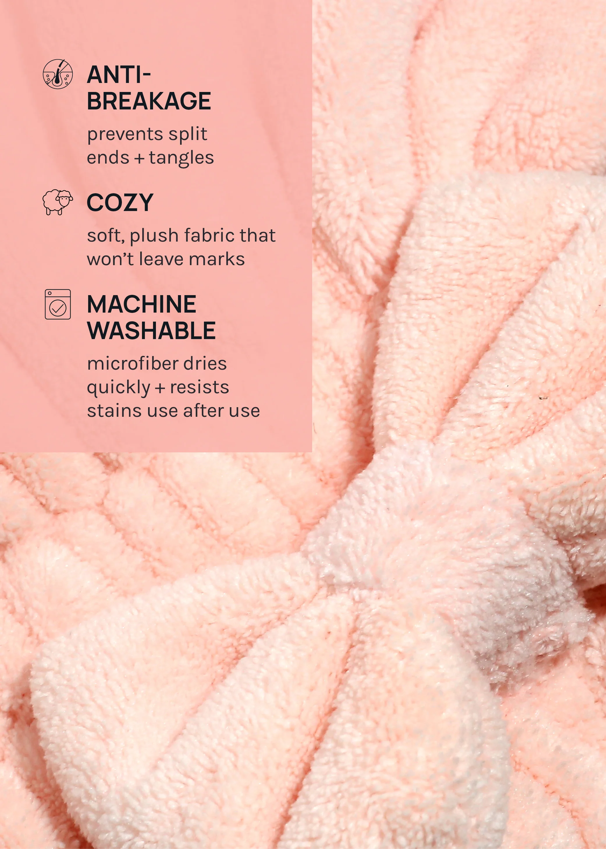 AOA Quick Drying Hair Bonnet - Image 4