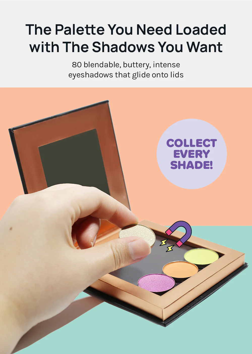 AOA Single Pressed Eyeshadow - Play - Image 4