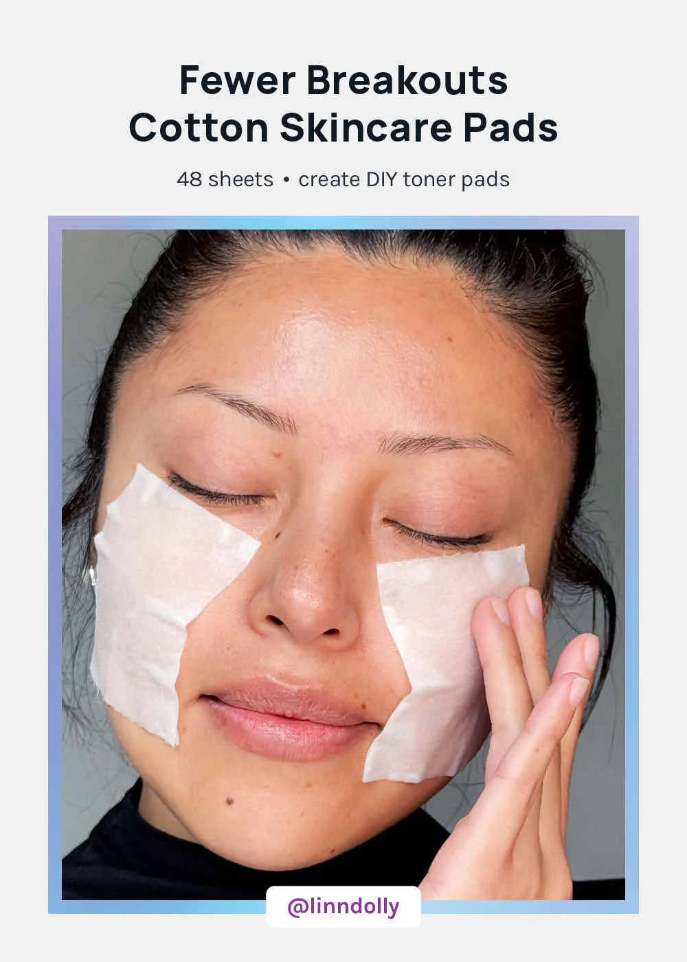AOA Skin Clean Cotton Skincare Pads - Image 2