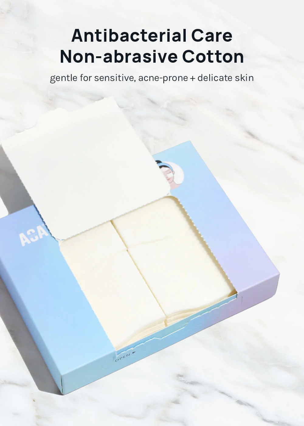 AOA Skin Clean Cotton Skincare Pads - Image 3