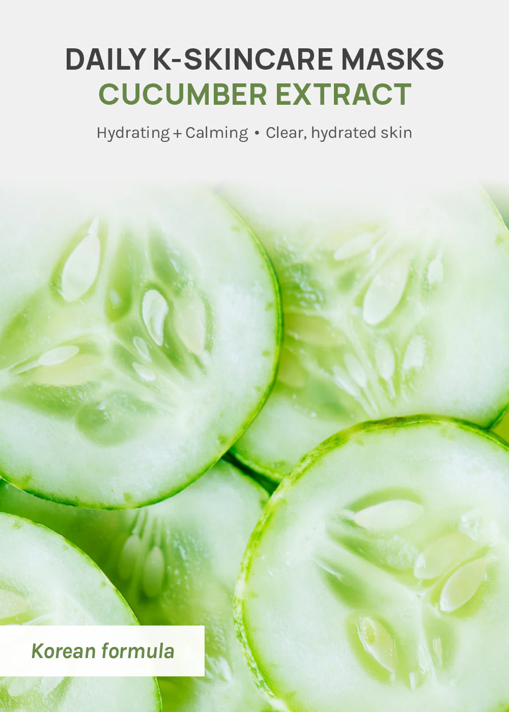 AOA Skin Cucumber Daily Care Sheet Mask - Image 2