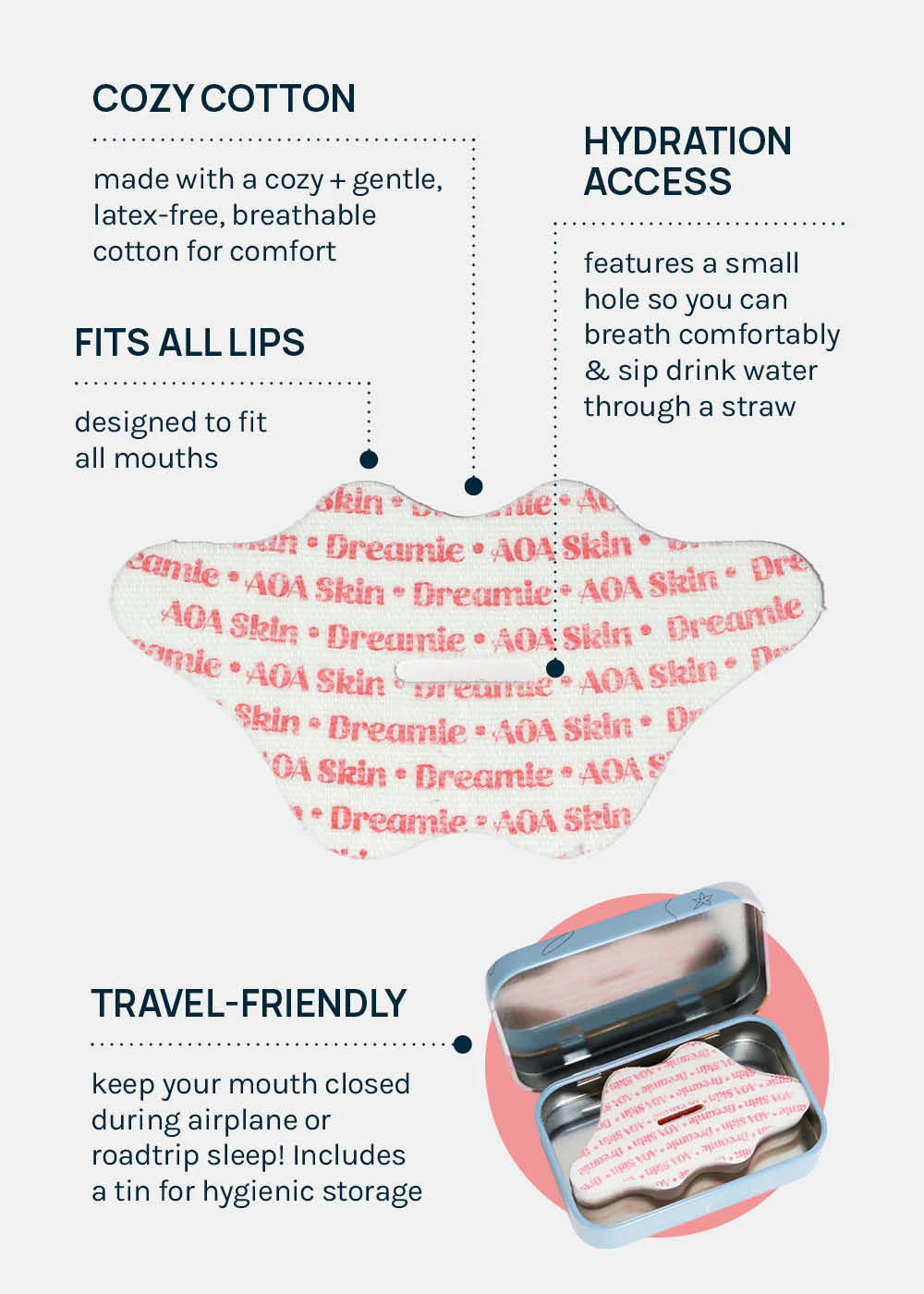 AOA Skin Dreamie Mouth Tape - Image 3