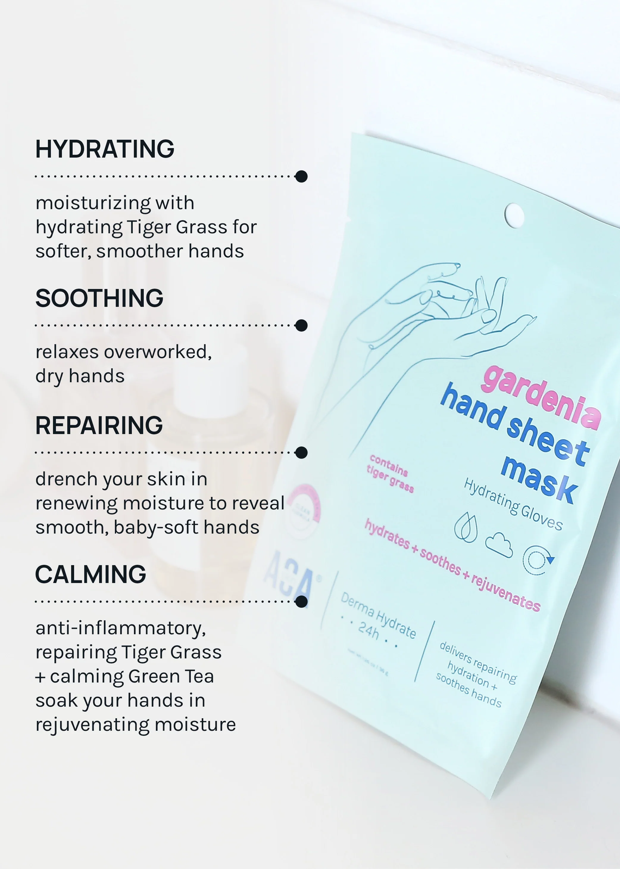 AOA Skin Gardenia Hand Sheet Mask - Image 4