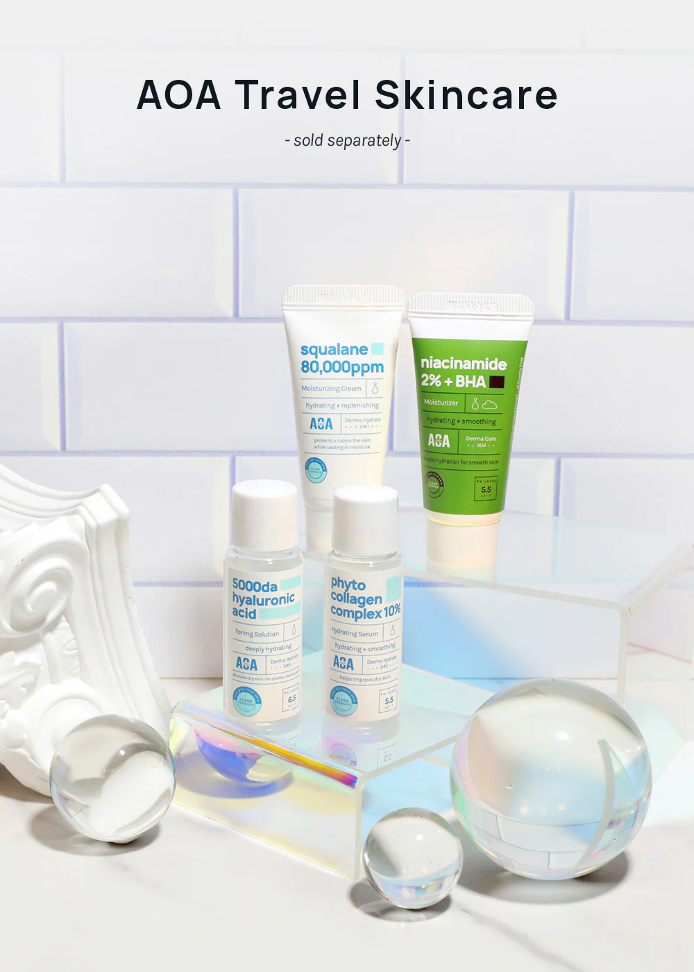 AOA Skin Niacinamide 2% + BHA Moisturizer 20ml - Image 8