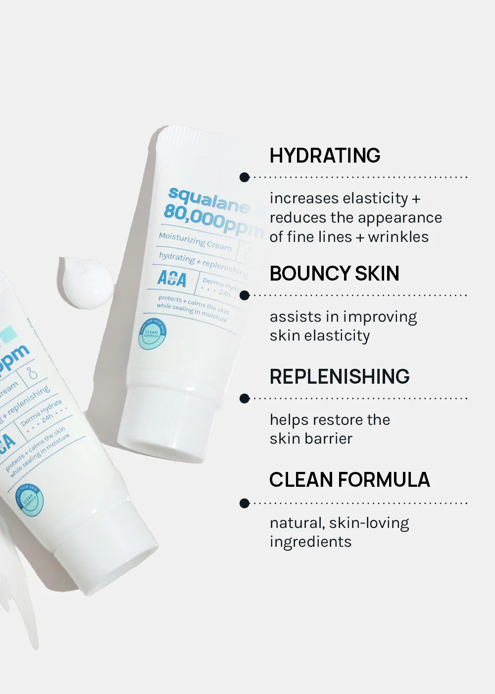 AOA Skin Squalane 80,000ppm Moisturizing Cream 20ml - Image 4
