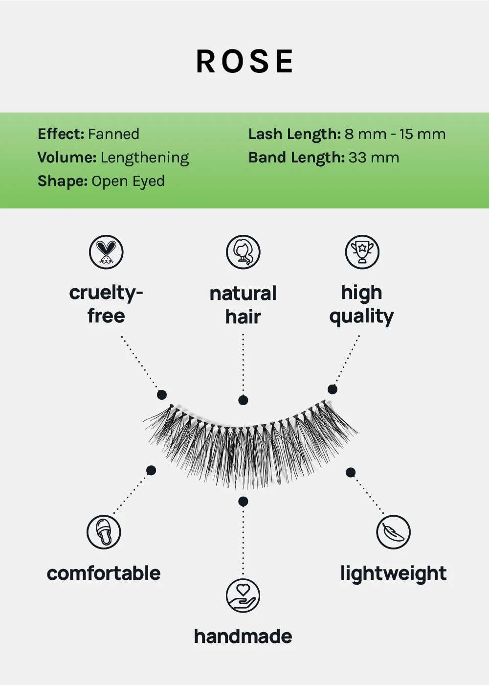 AOA Studio Eyelashes - Rose - Image 3