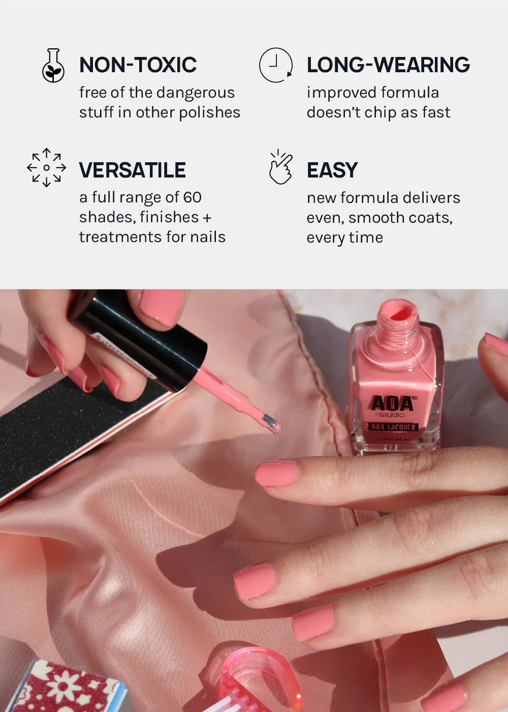 AOA Studio Nail Polish- The Mattes - Image 3