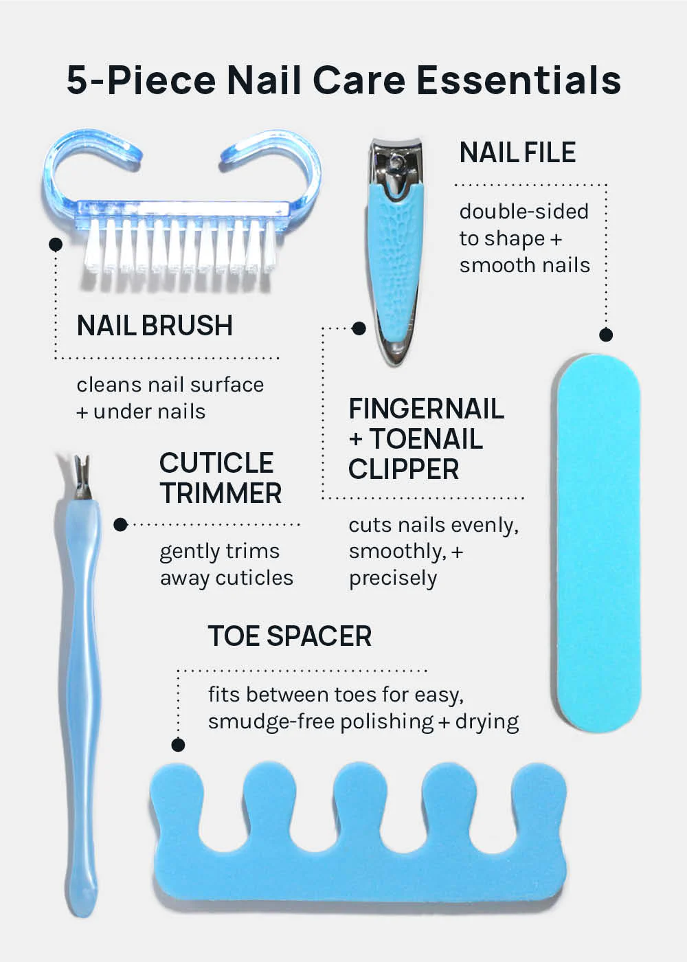 AOA Studio Quick Mani Pedi Set - Image 2