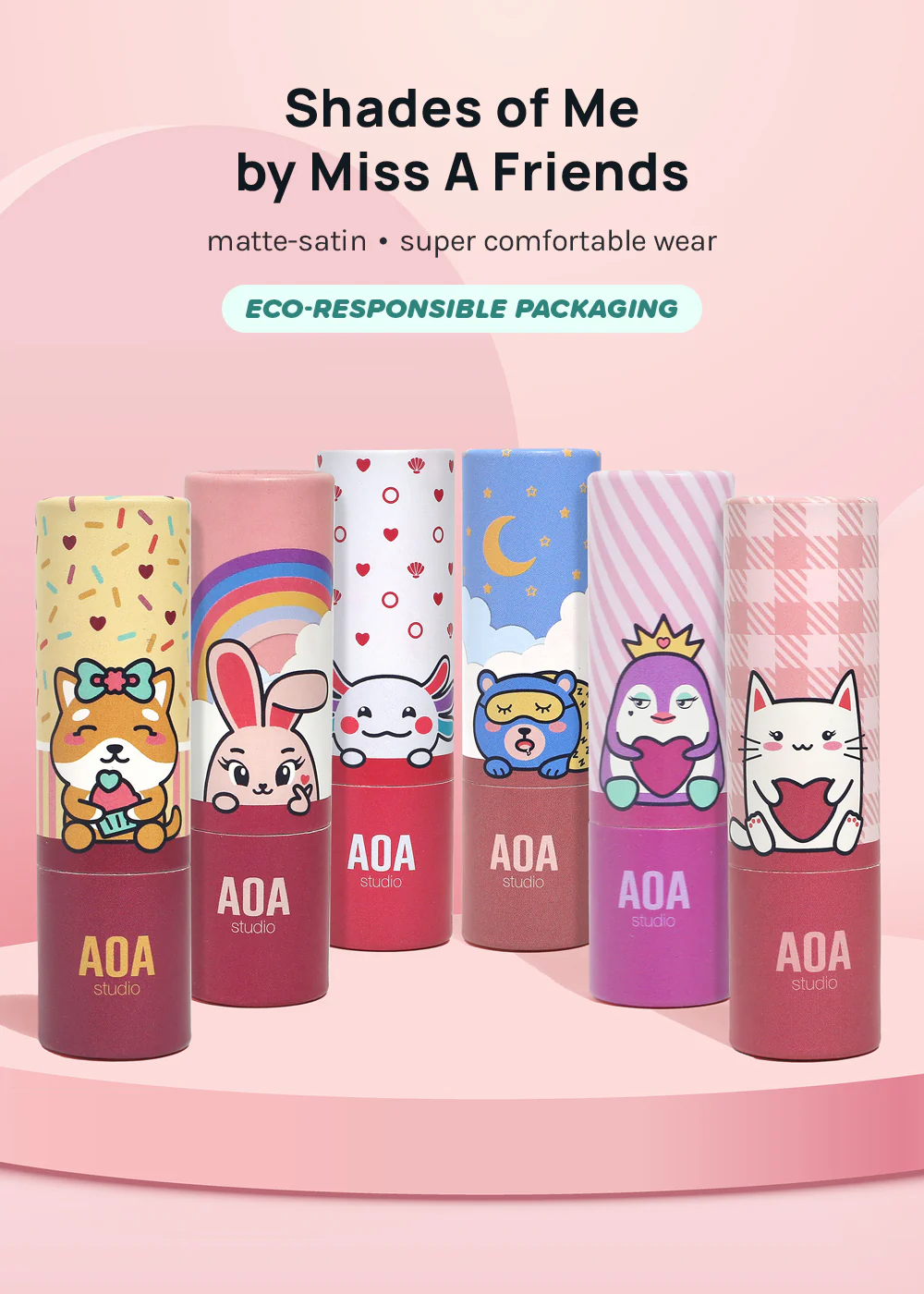 AOA x Miss A Friends Shades of Me Lipstick - Image 2