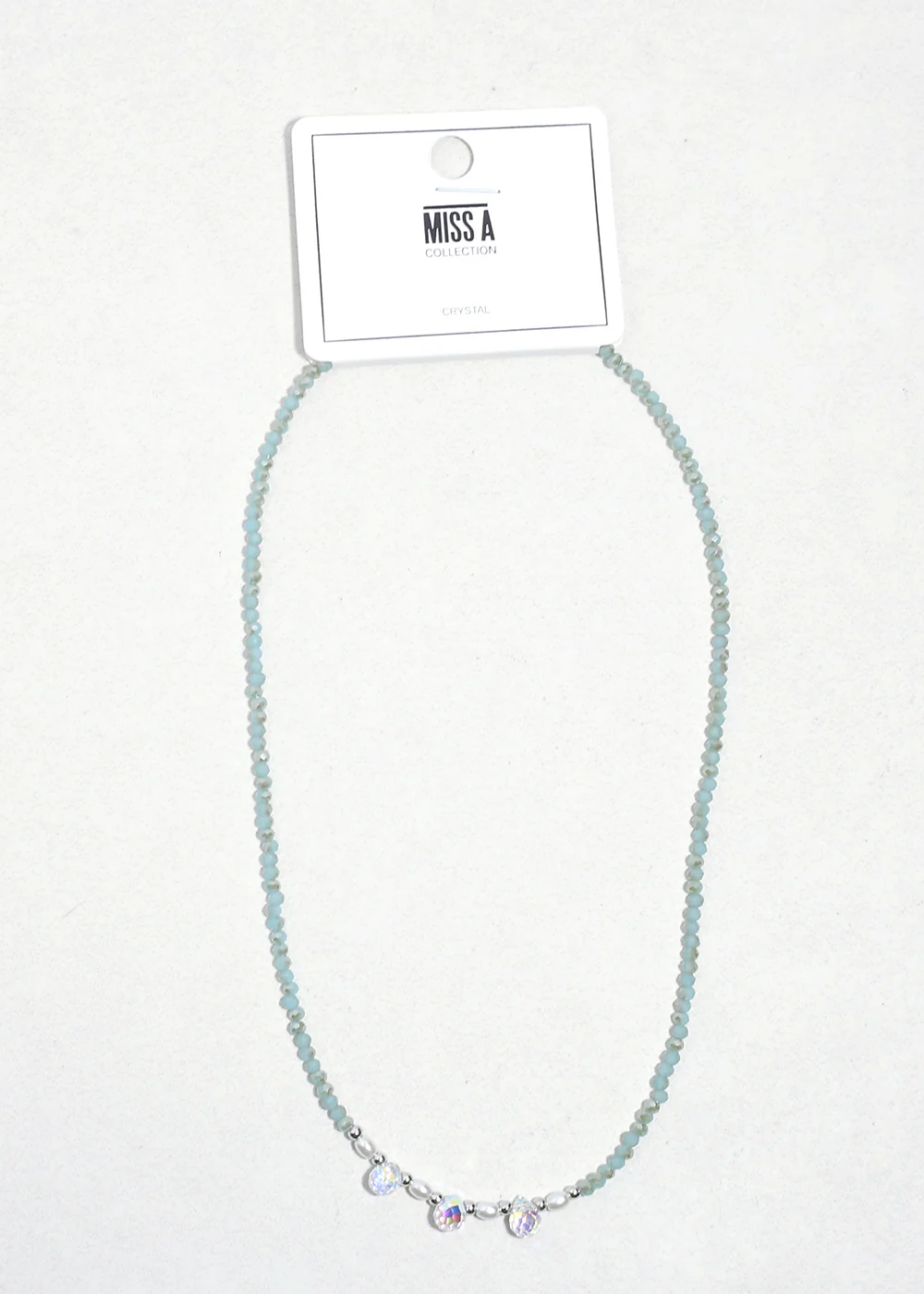 Crystal Glow Beaded Necklace
