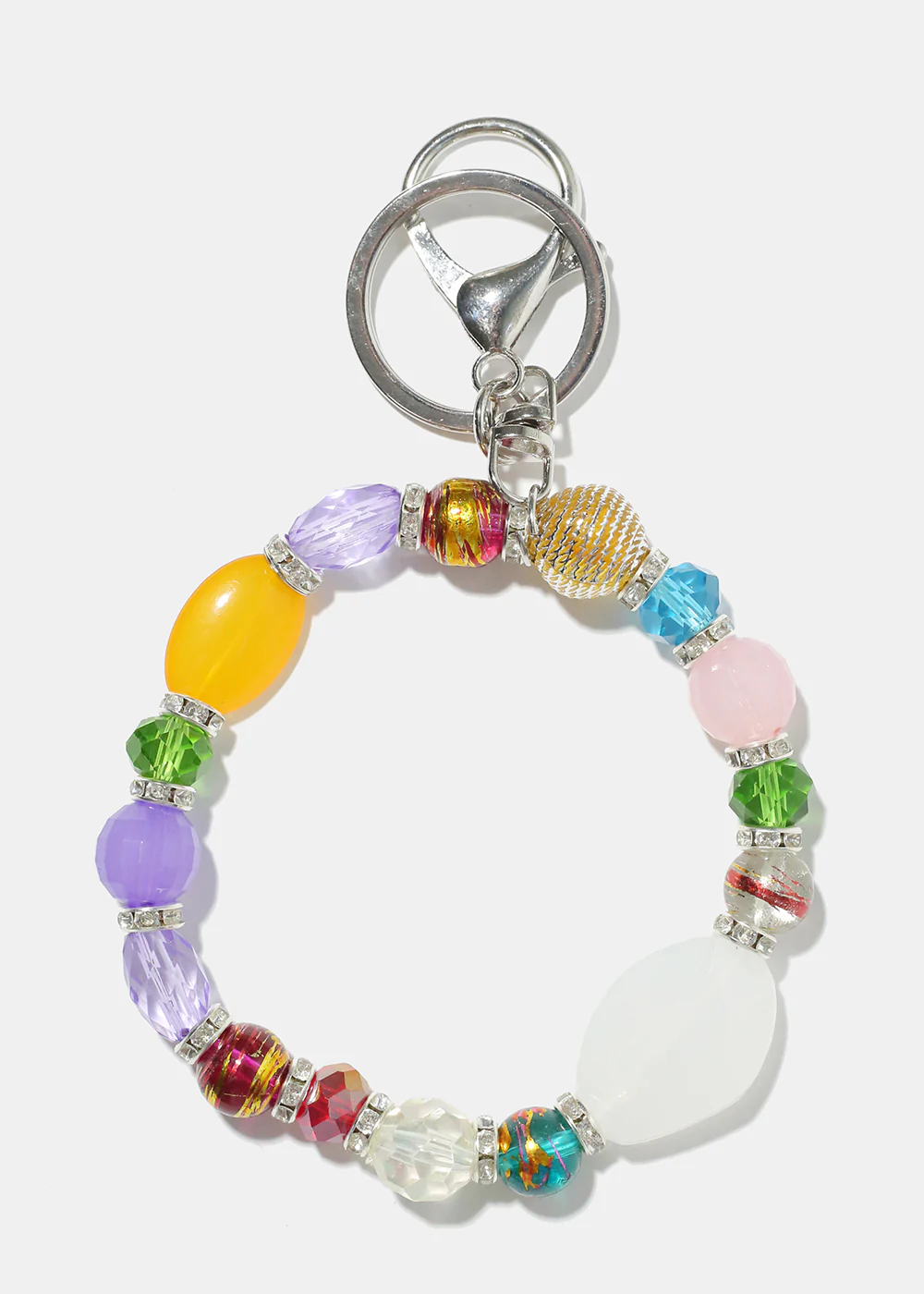 Assorted Bead Keychain Bracelet - Image 3