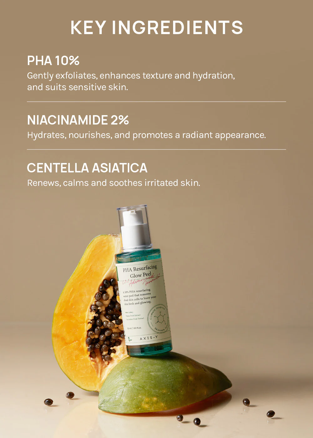 AXIS-Y PHA Resurfacing Glow Peel 50ml - Image 3