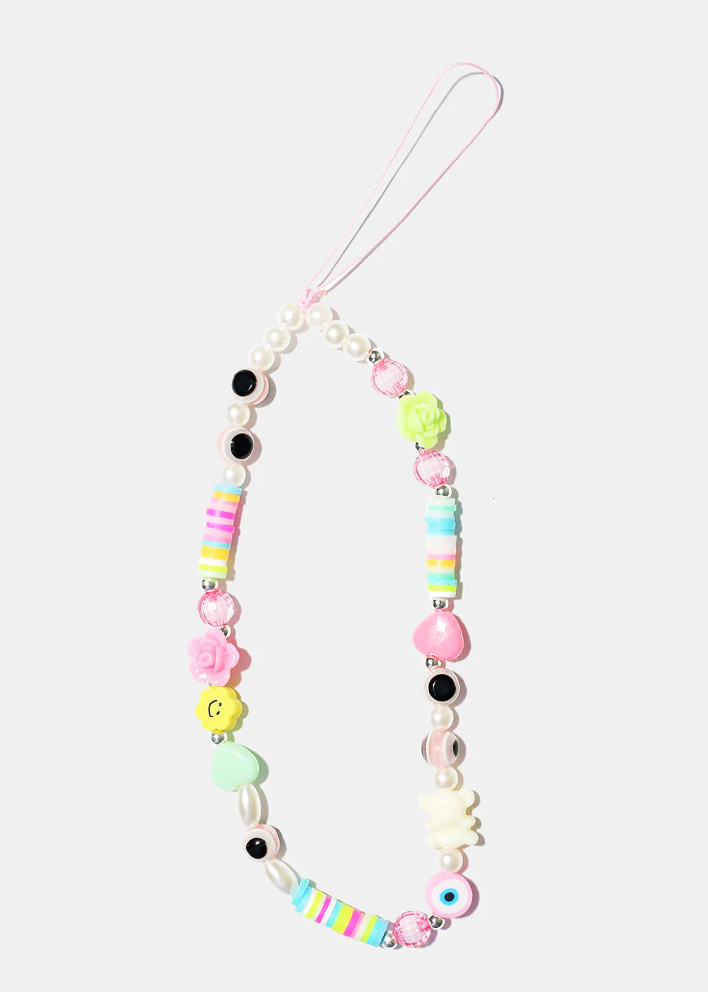 Beaded Cellphone Strap Keychain - Image 2