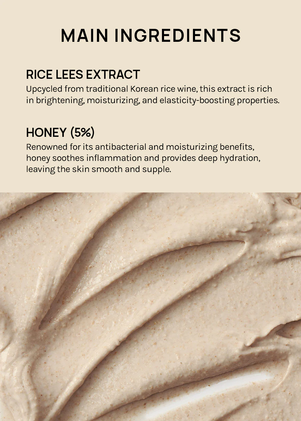 Beauty of Joseon Ground Rice and Honey Glow Mask 150ml - Image 4