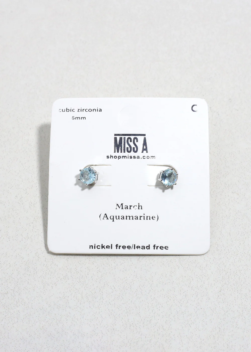 Birthstone Stud Earrings - Image 3