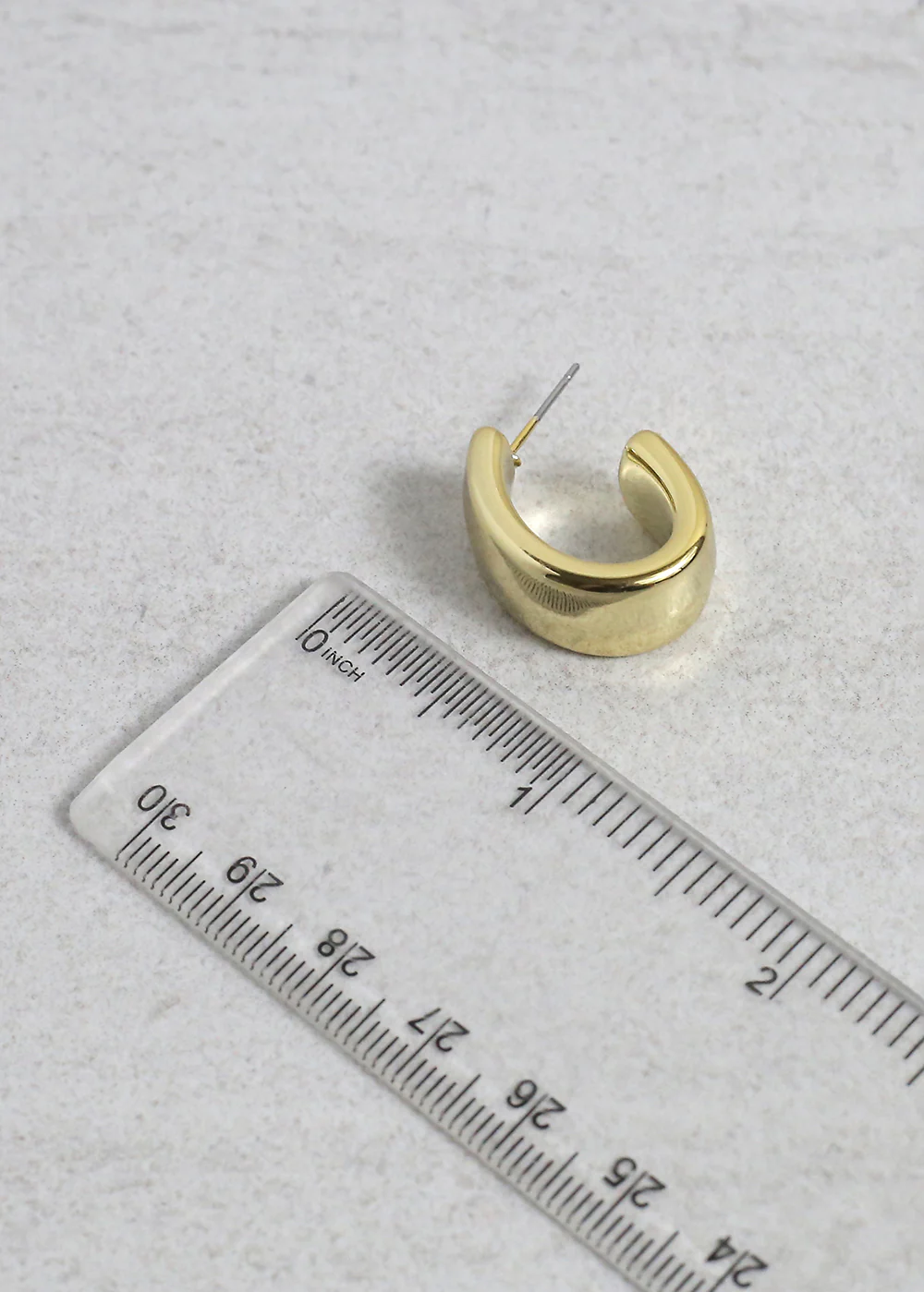 Mini Huggie Hoop Earrings - Image 4