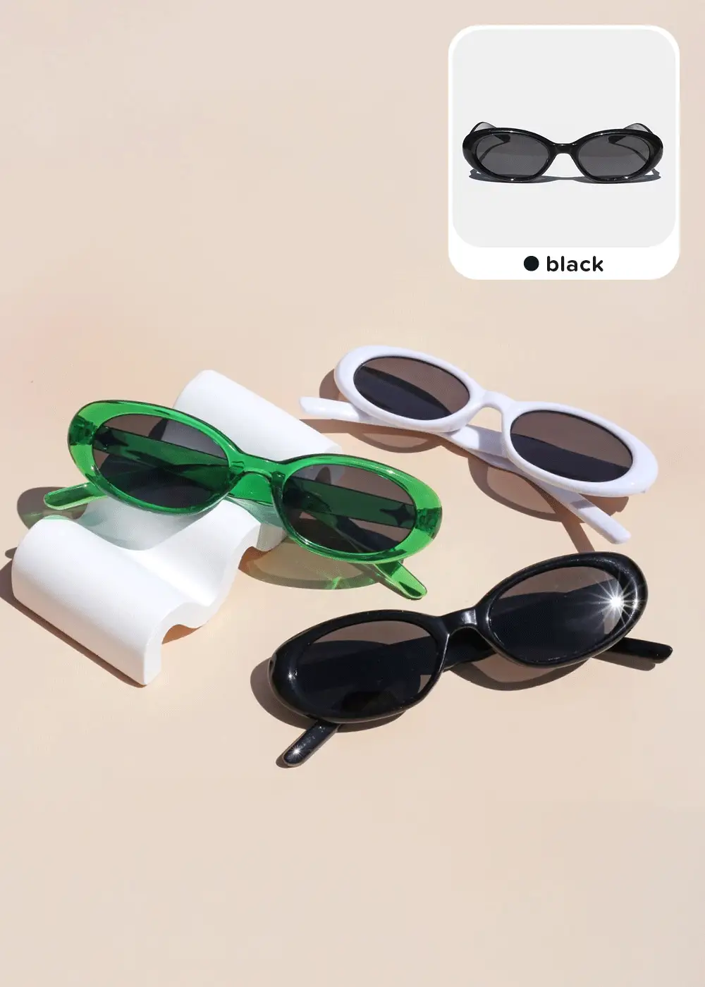 Chic Oval Glasses