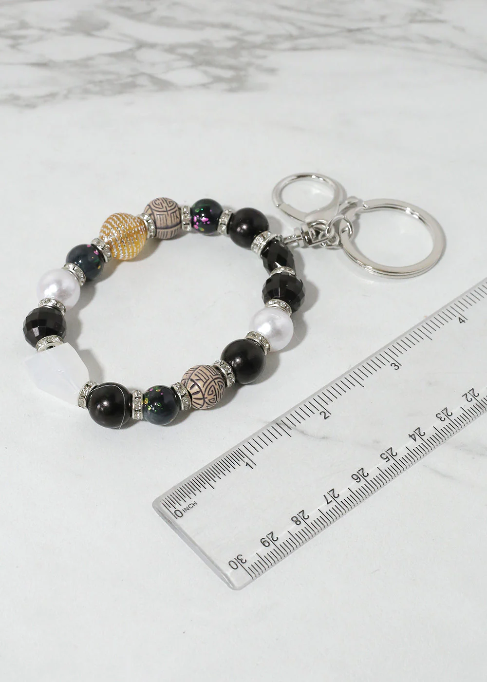 Colorful Stone Keychain Bracelet - Image 14