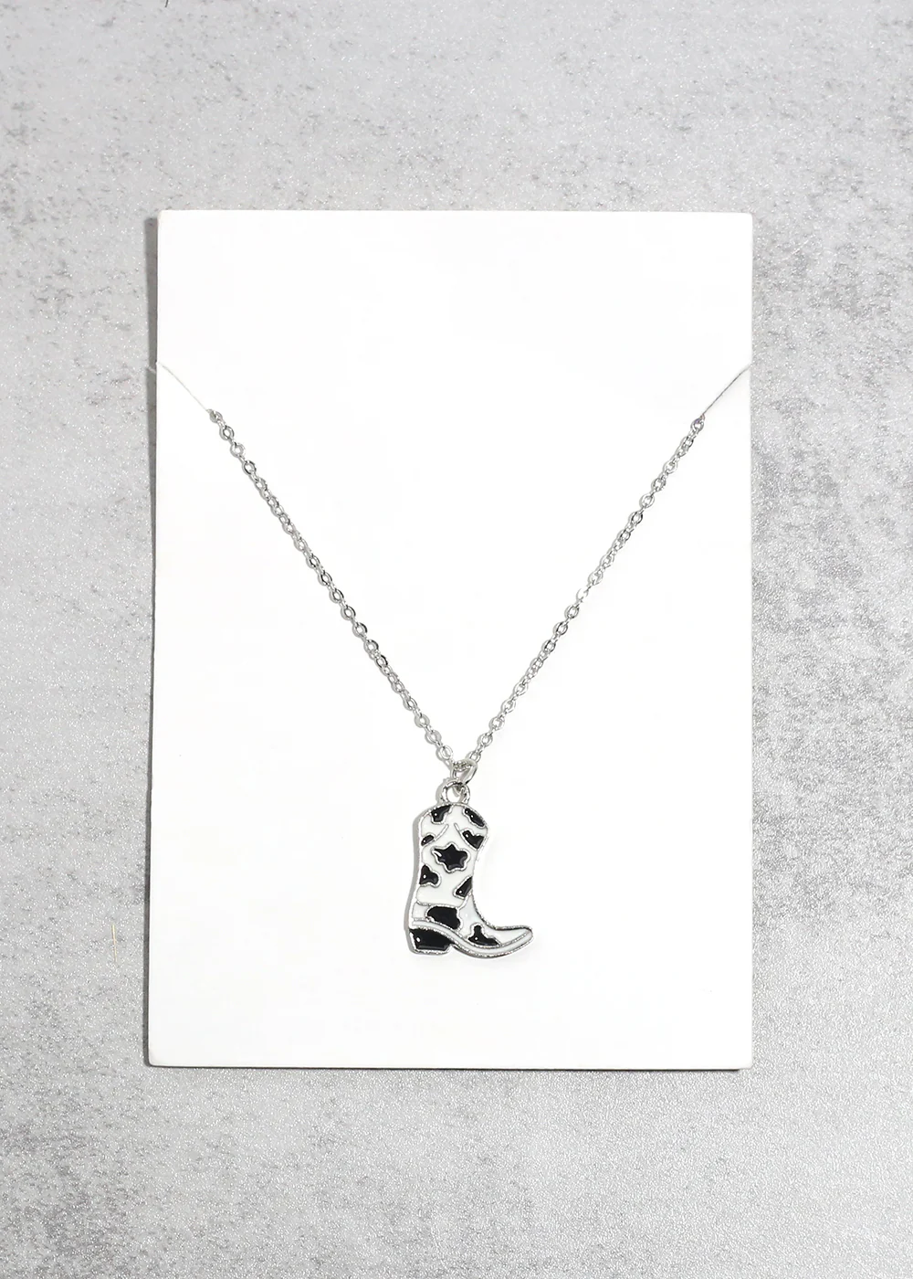 Cowboy Boot Necklace