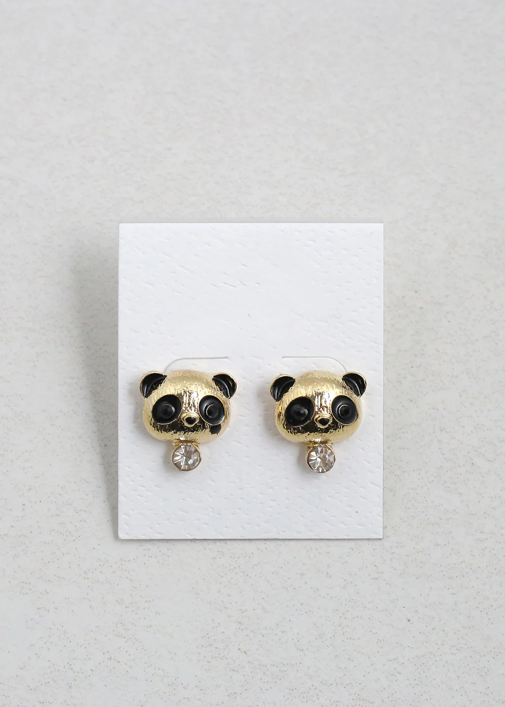 Cute Panda Earring Studs - Image 2