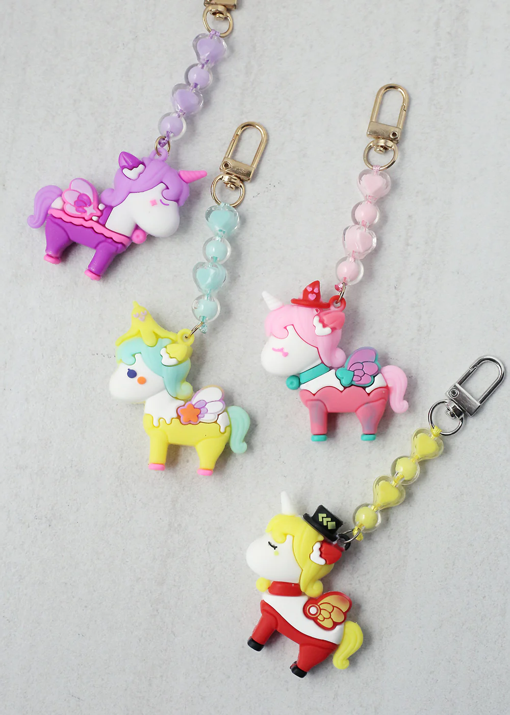 Cute Unicorn Keychain - Image 3