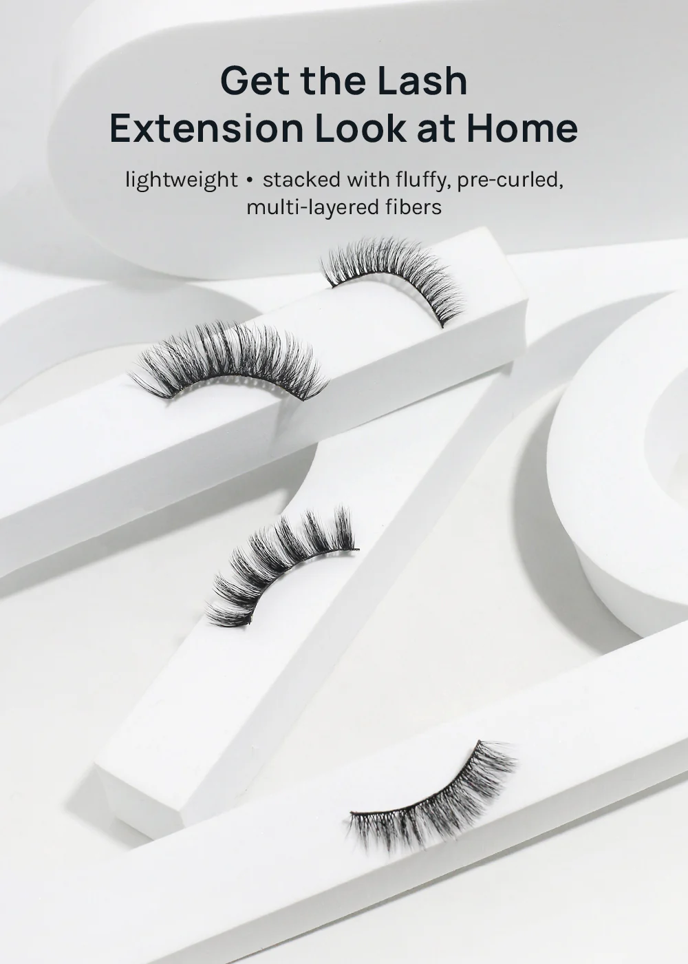 D-LUX Curl Premium Faux Mink Lashes - Hedy - Image 6