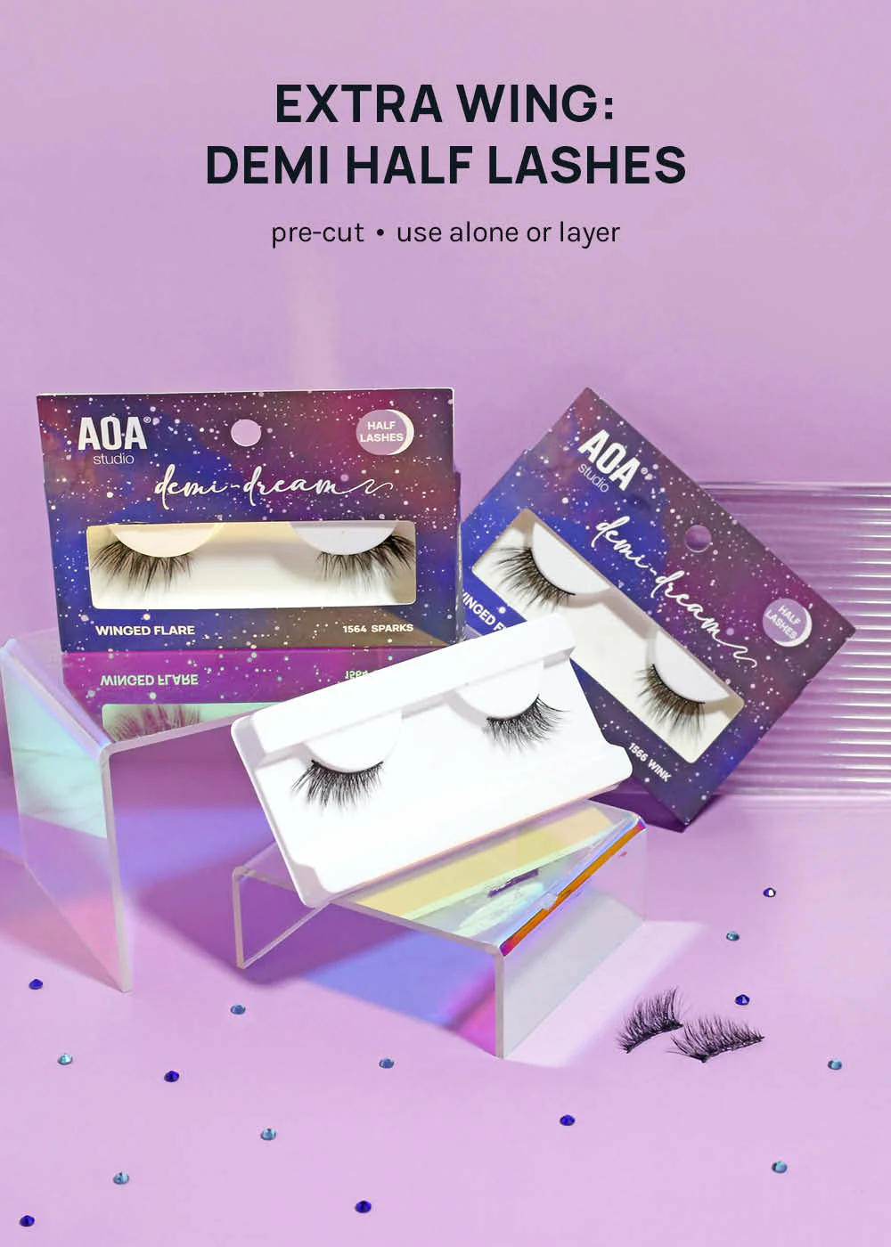 Demi-Dream Half Lashes – Sparks - Image 5