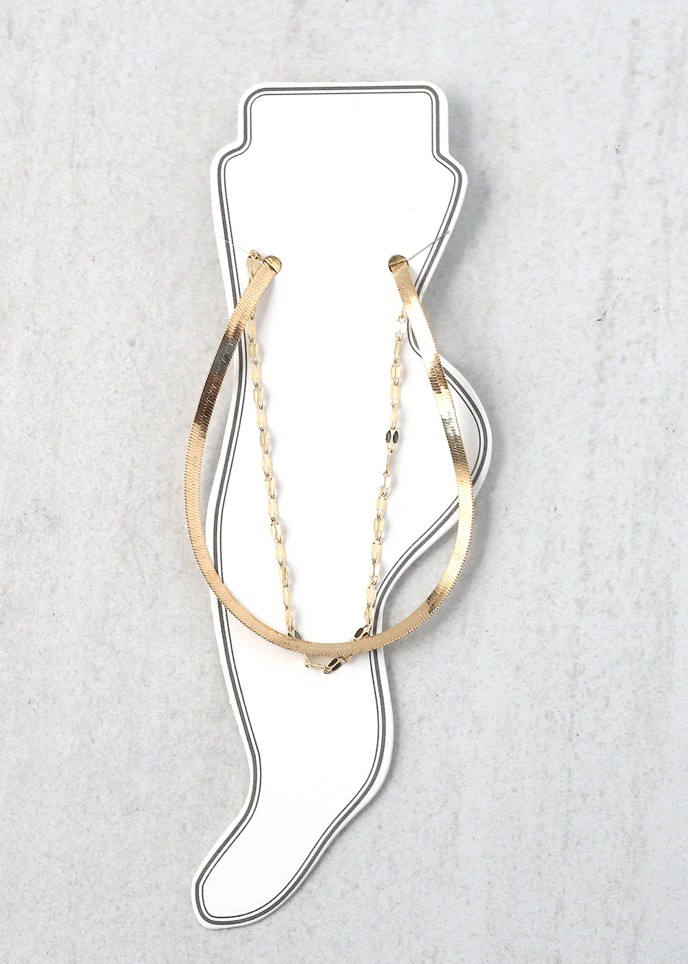 Double Layered Anklet - Image 3