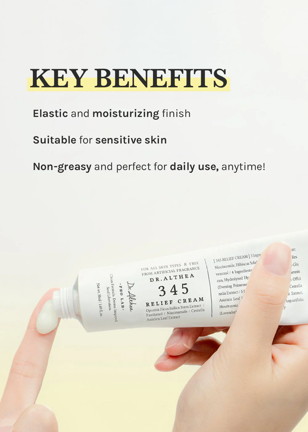 Dr. Althea 345 Relief Cream 50ml - Image 3