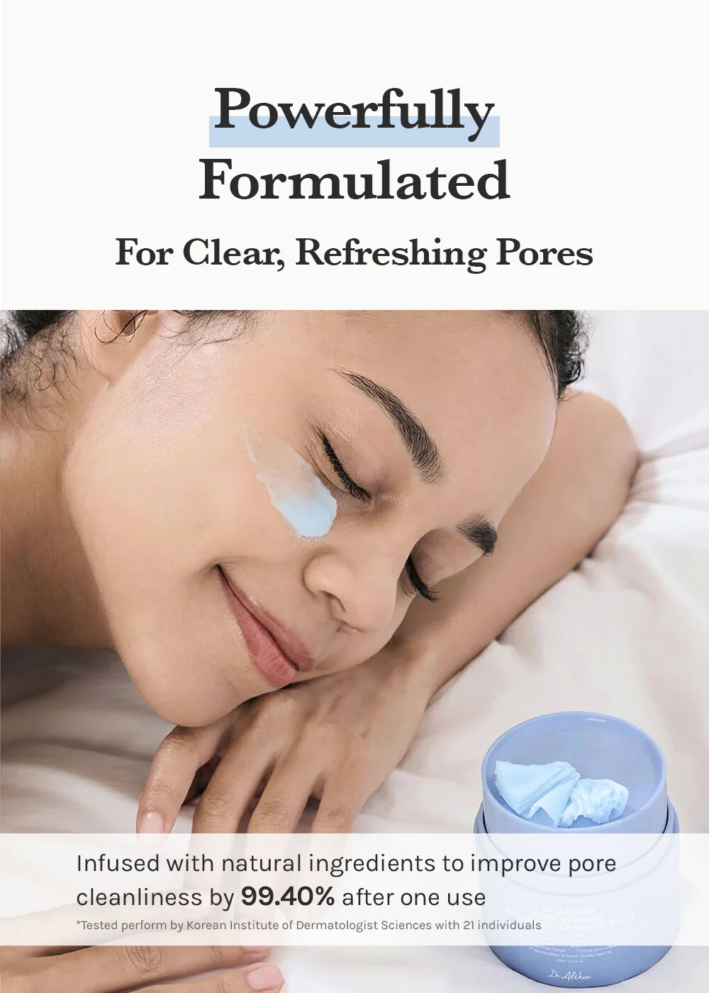 Dr. Althea Pore Refresh Grinding Cleansing Balm 50ml - Image 3
