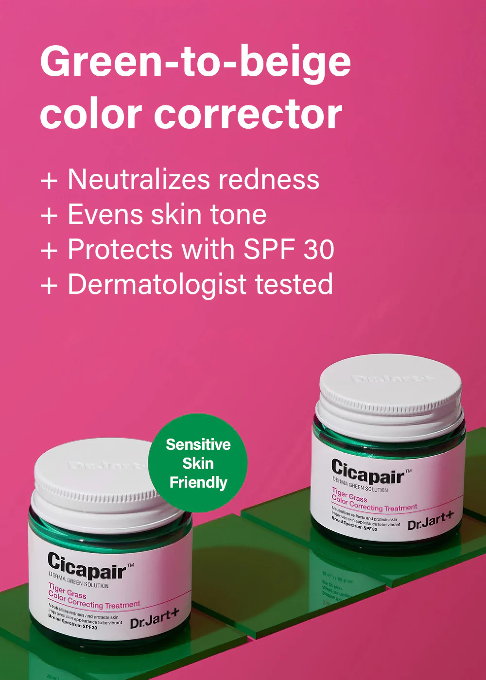Dr. Jart+ Cicapair Tiger Grass Color Correcting Treatment 50ml - Image 2
