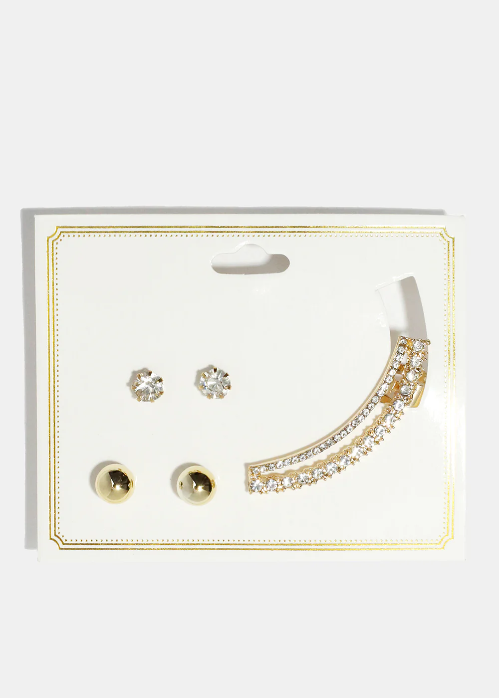 Ear Cuff and Stuff Earring Set - Image 2