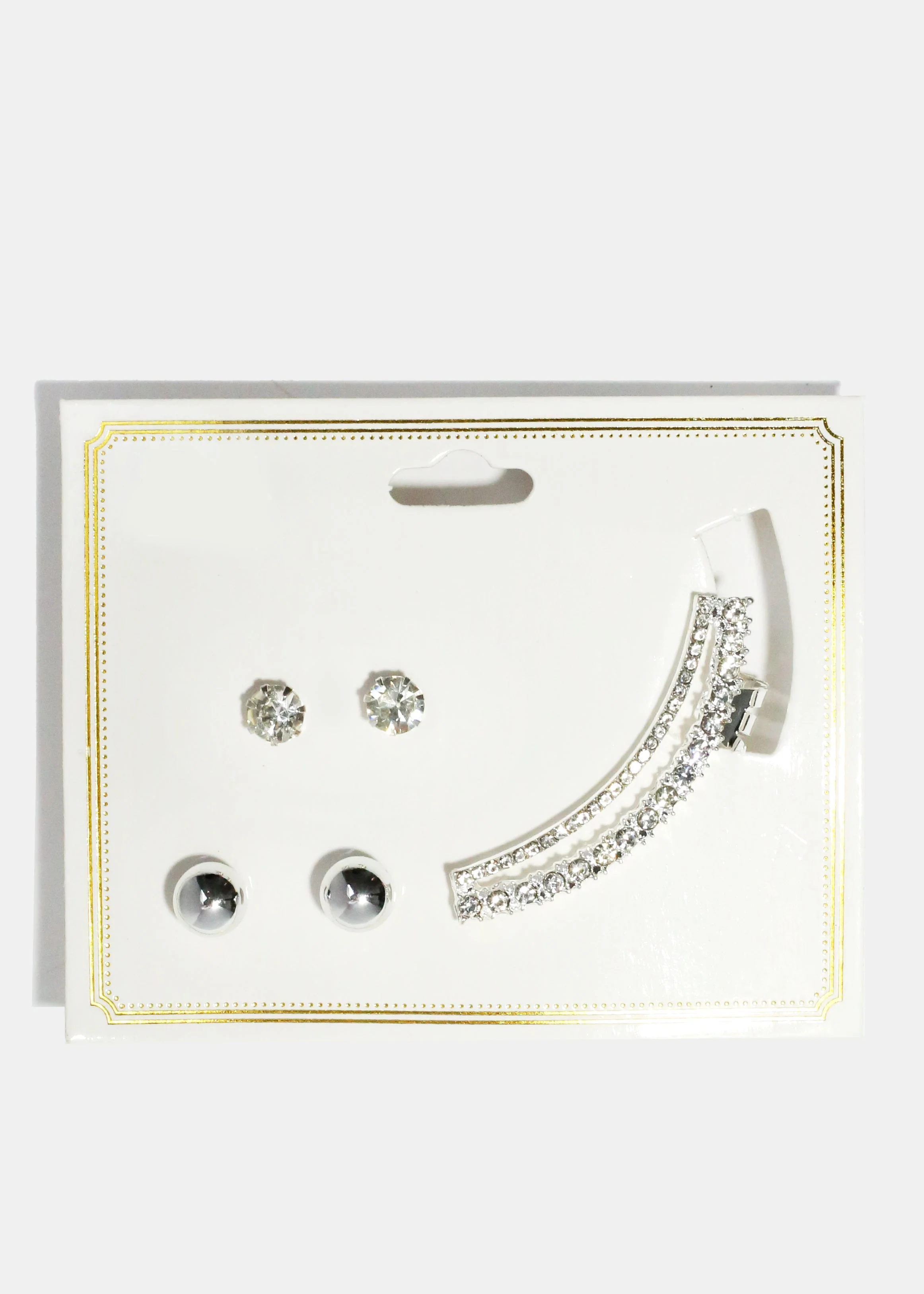 Ear Cuff and Stuff Earring Set - Image 3