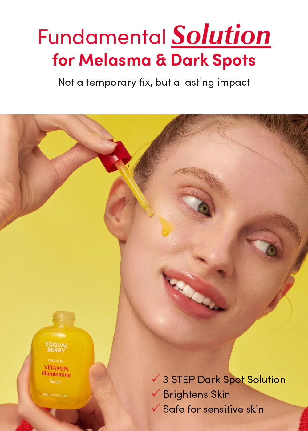 EQQUALBERRY Vitamin Illuminating Serum 30ml - Image 2