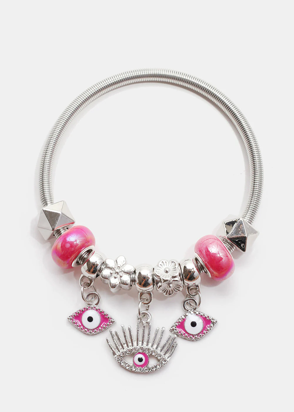 Evil Eye Charm Bangle - Image 10