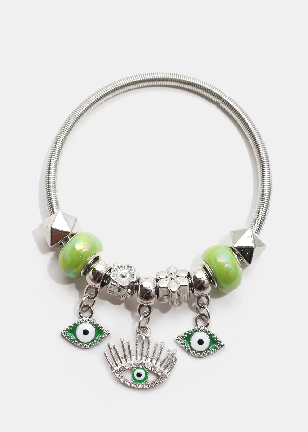 Evil Eye Charm Bangle - Image 12