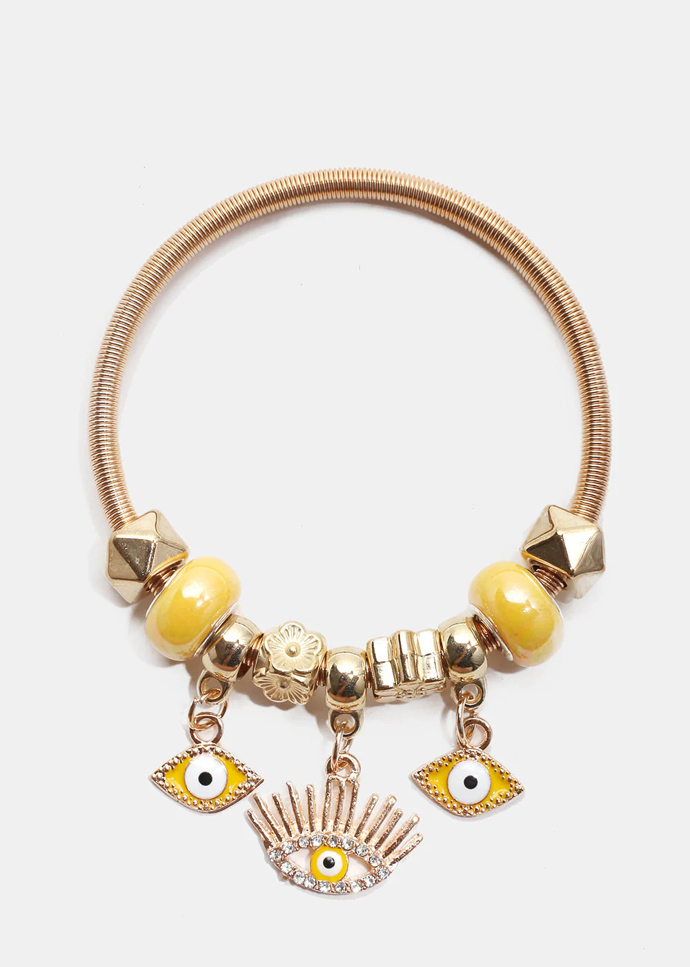 Evil Eye Charm Bangle - Image 7
