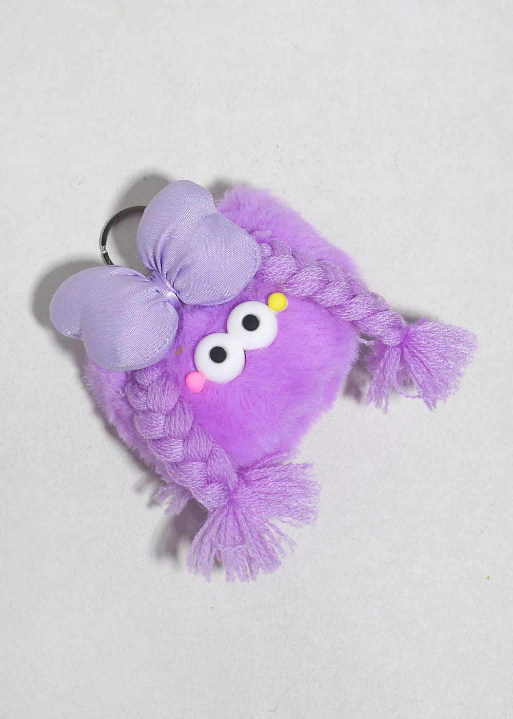 Fluffy Braid Cutie Bag Charm - Image 3