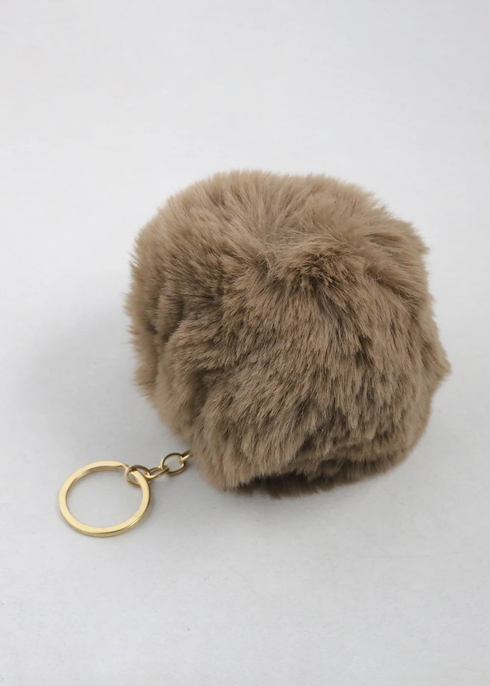 Fuzzy Pom Pom Keychain - Image 3