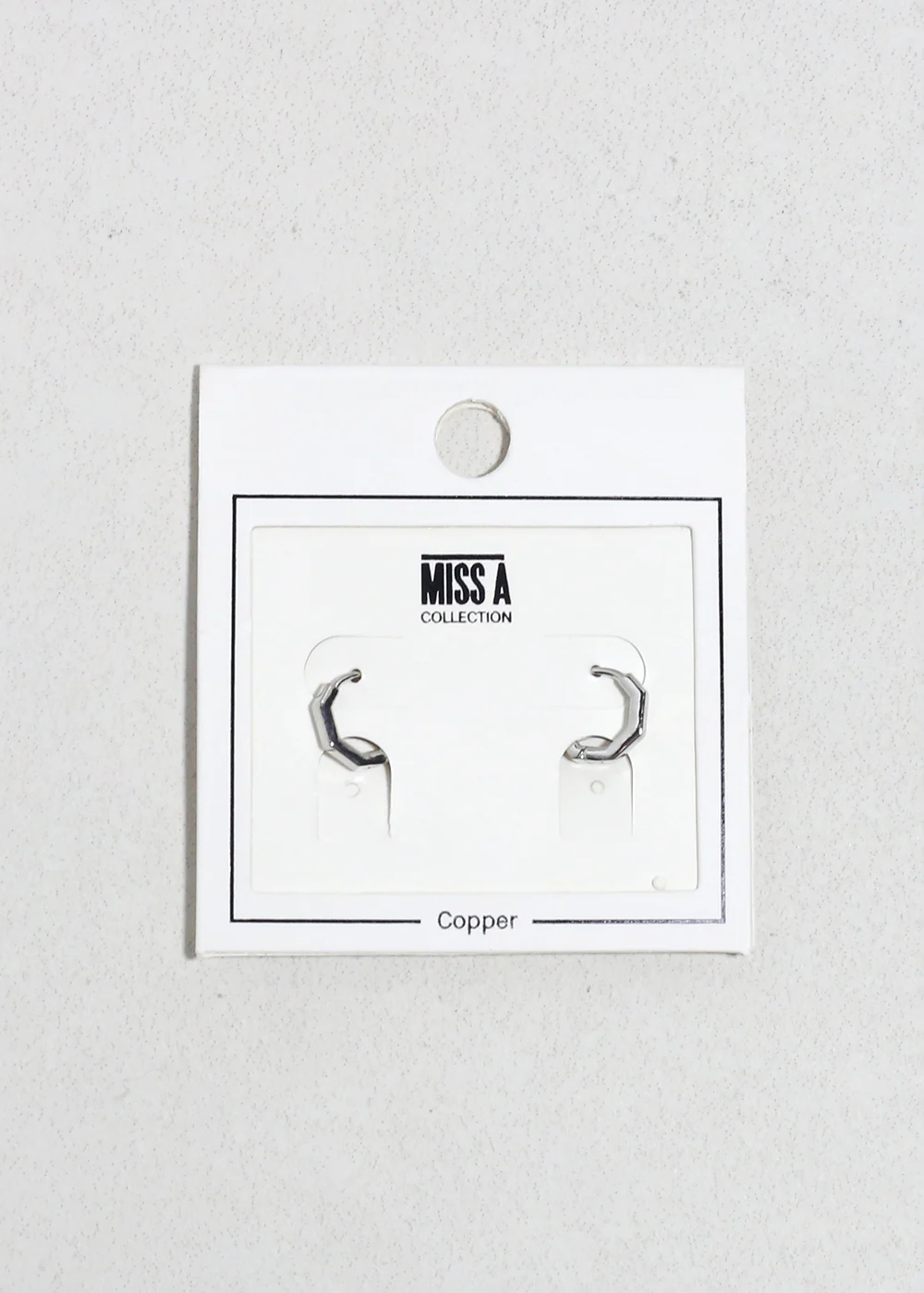 Geo Mini Hoop Earrings - Image 3