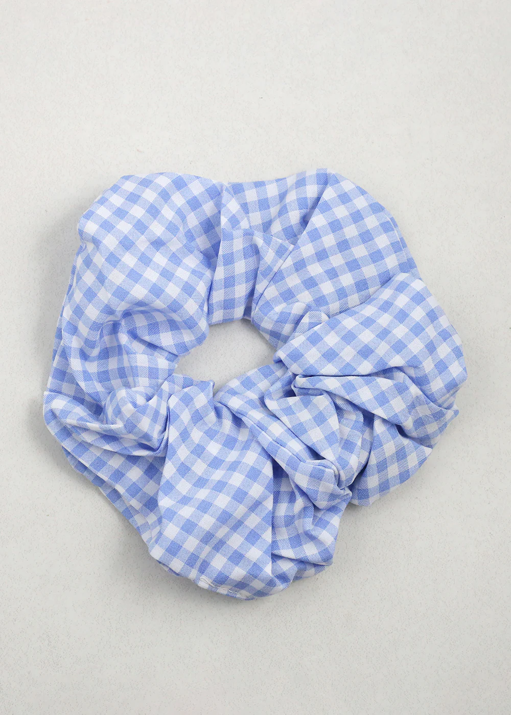 Gingham Scrunchies