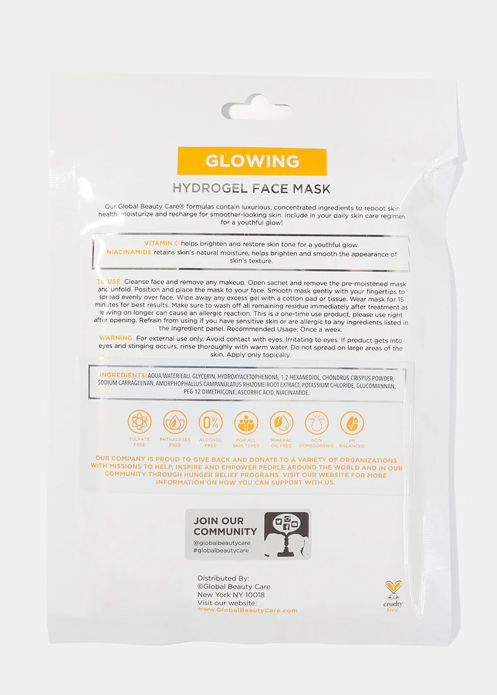 Glowing Hydrogel Face Mask - Image 2