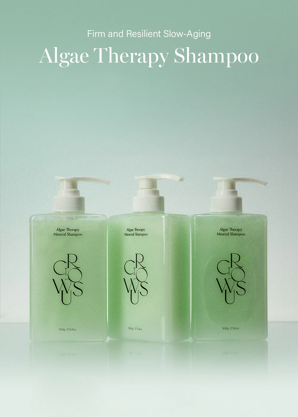 GROWUS Algae Therapy Shampoo 500ml - Image 2