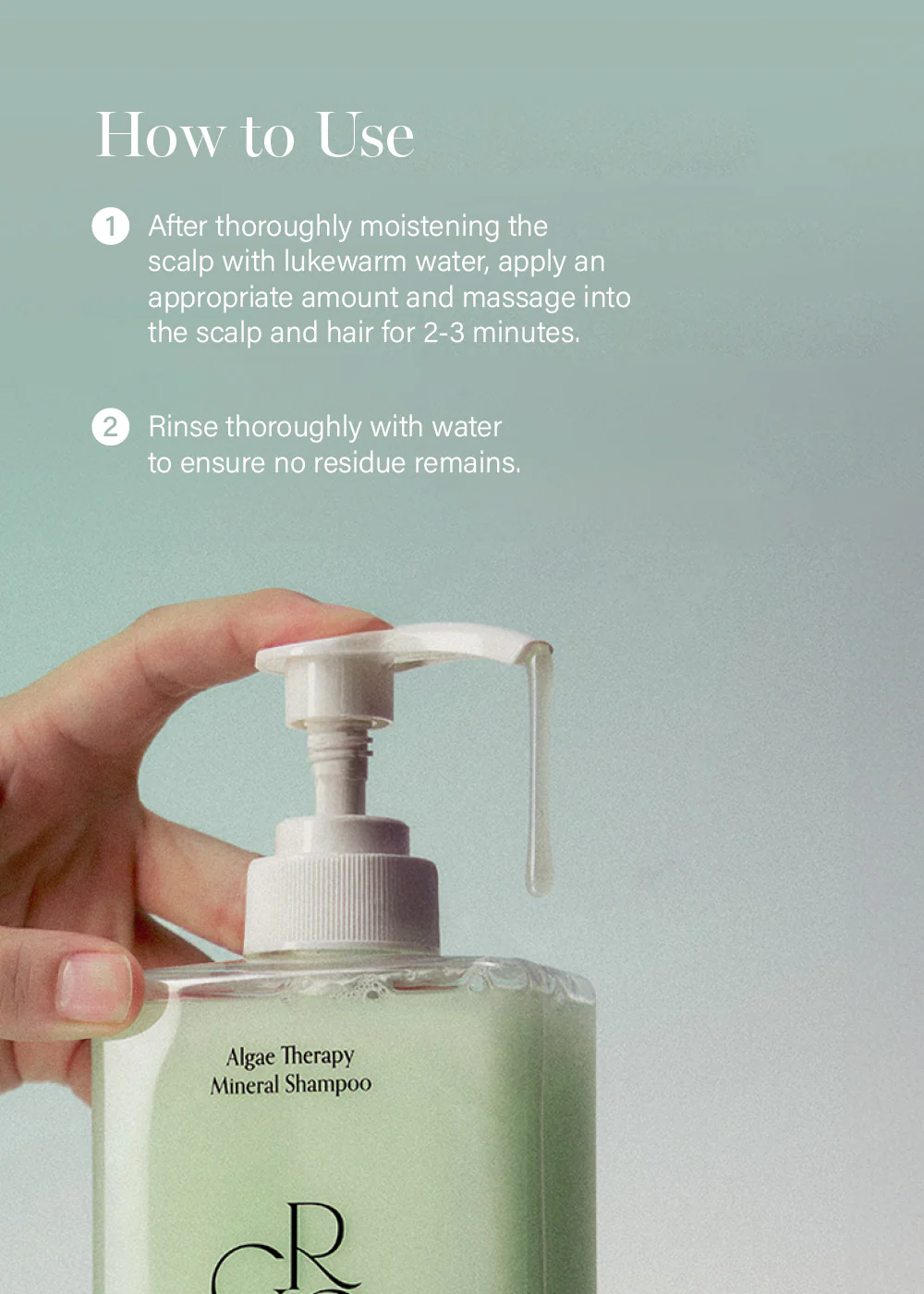 GROWUS Algae Therapy Shampoo 500ml - Image 7
