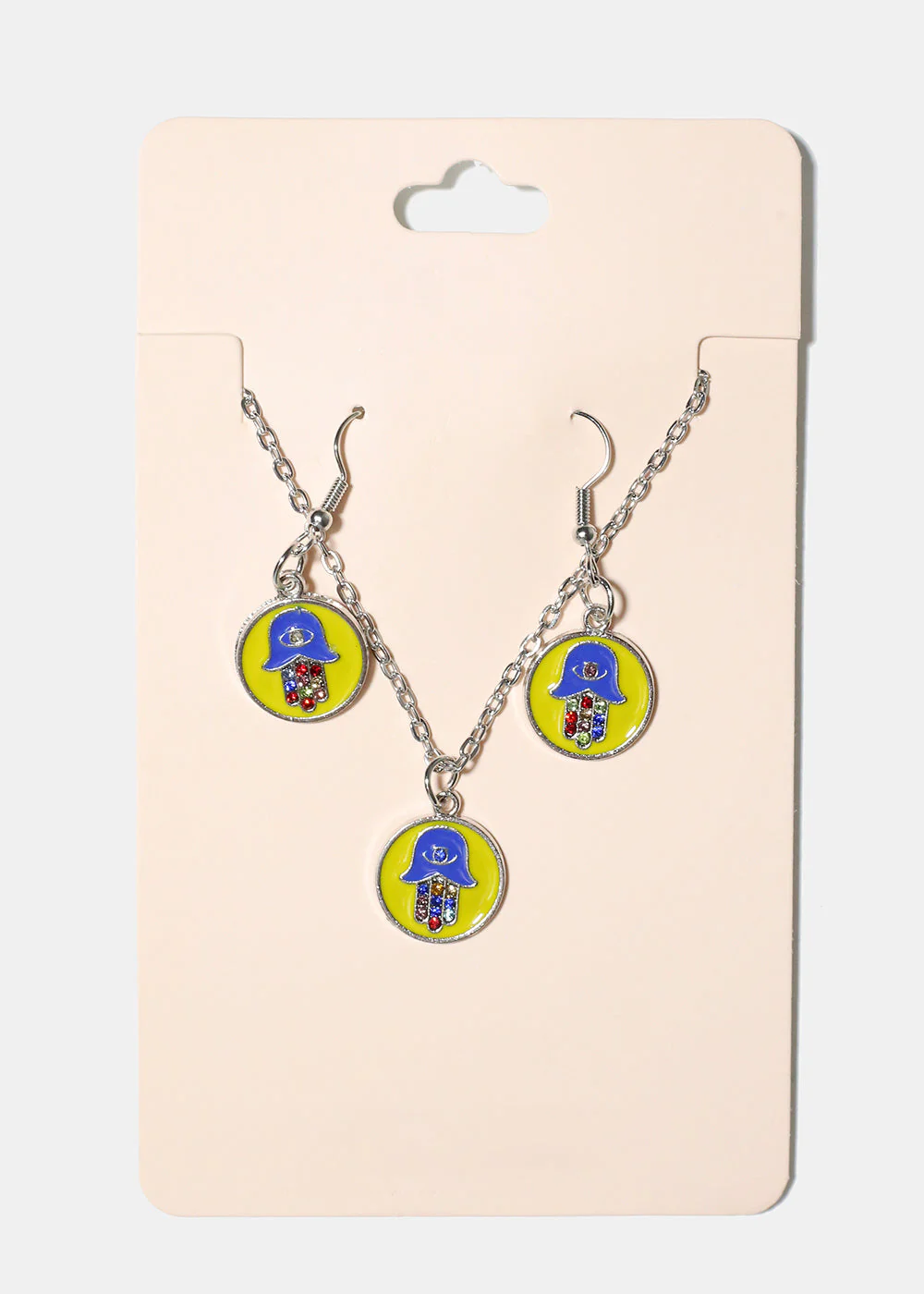 Hamsa Hand Pendant Necklace - Image 14