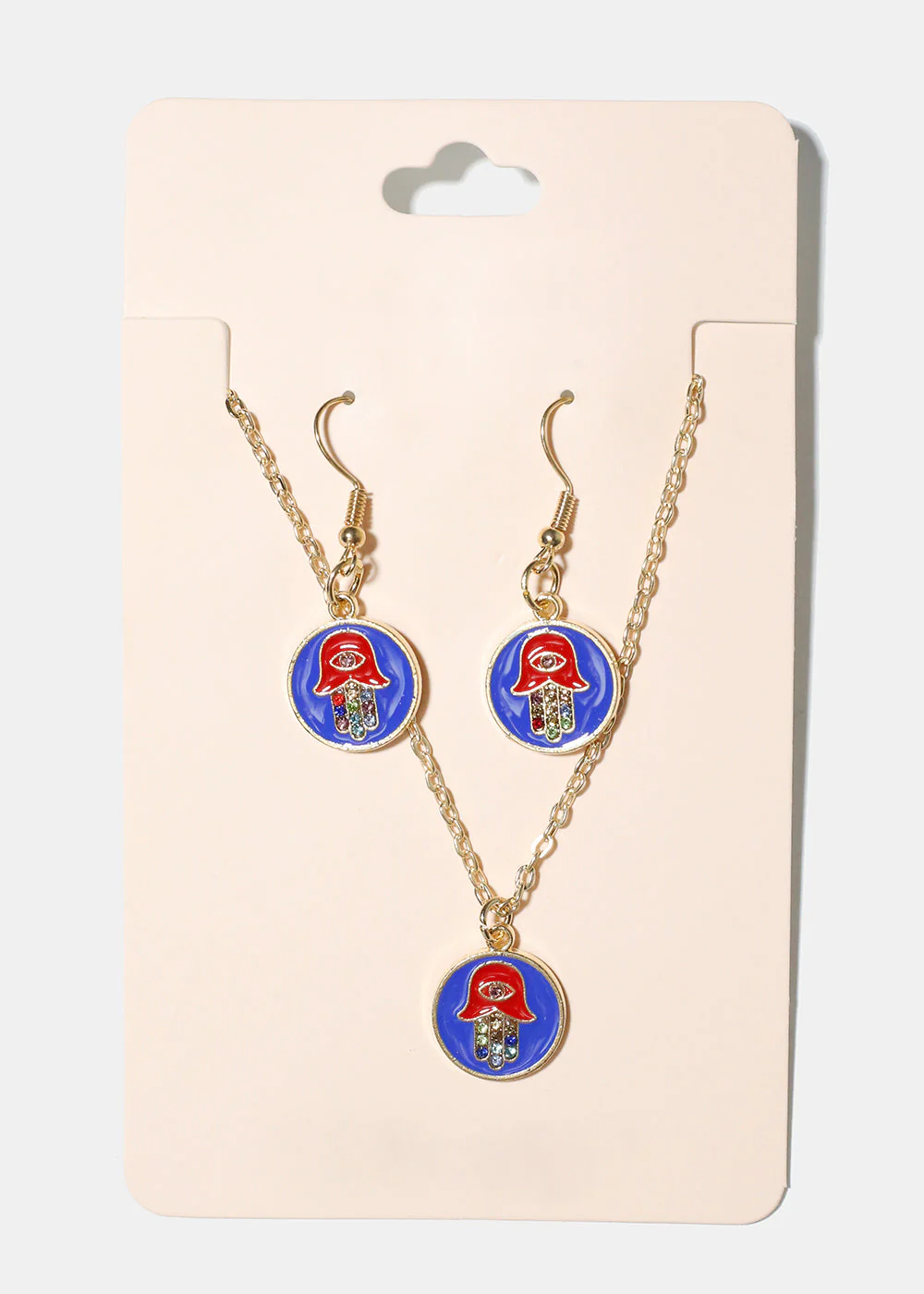 Hamsa Hand Pendant Necklace - Image 7