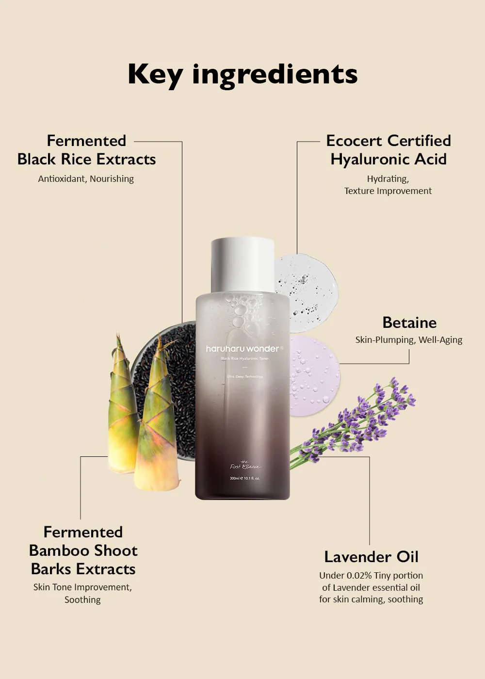 haruharu wonder Black Rice Hyaluronic Toner 300ml - Image 5