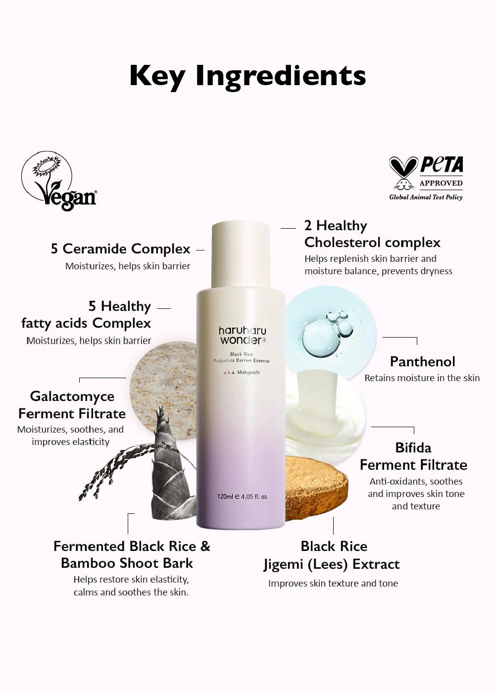 haruharu wonder Black Rice Probiotics Barrier Essence 120ml - Image 6